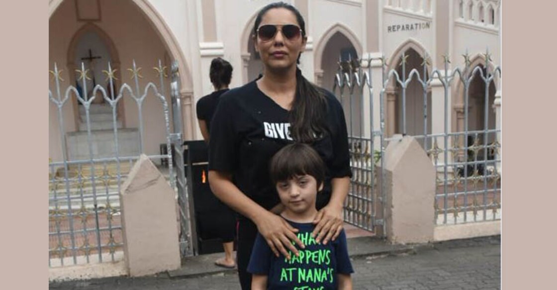 Gauri Khan's church day out with son AbRam