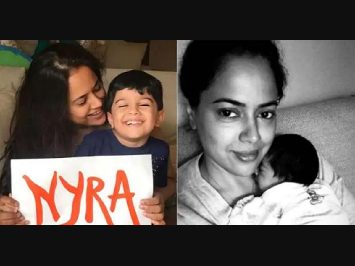 Sameera Reddy names her daughter Nyra