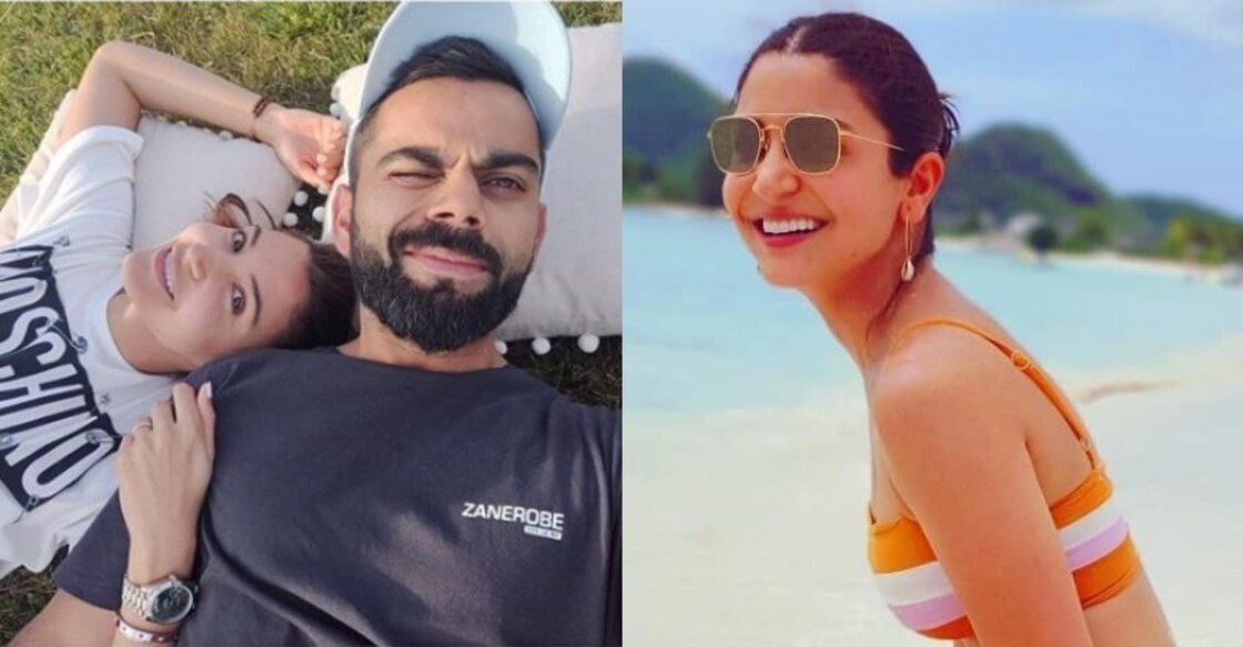 Anushka stuns in bikini during vacay, Virat spellbound