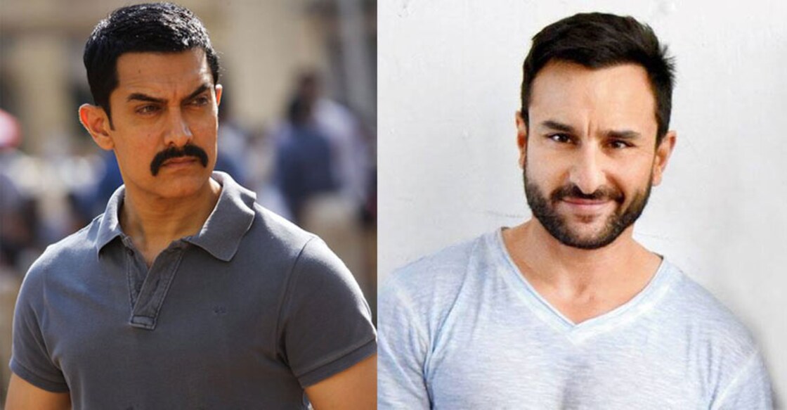 Aamir Khan and Saif Ali Khan