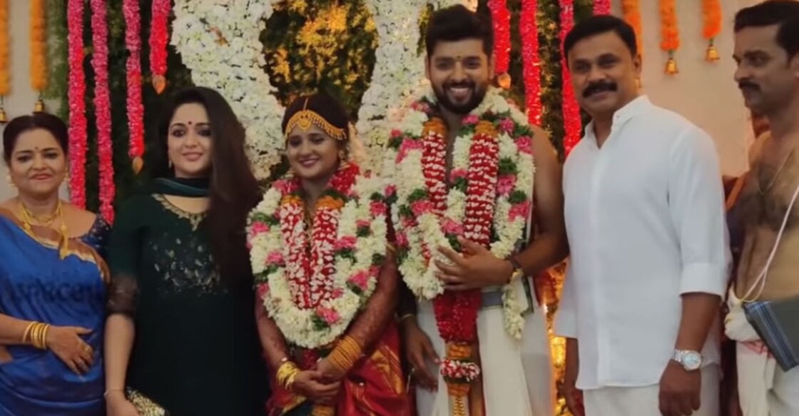 dileep-kavya-at-wedding