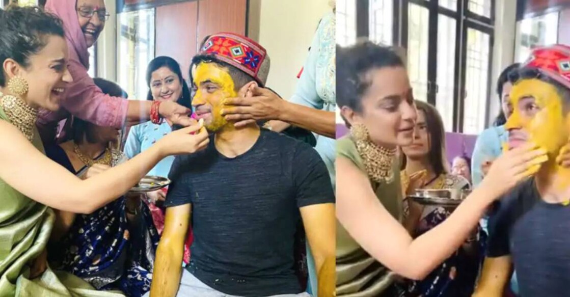 kangana-brother-wedding-prep