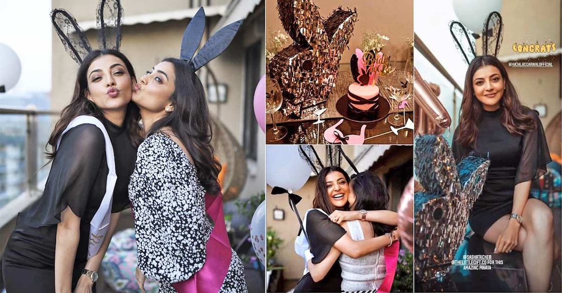 Bride-to-Be Kajal Aggarwal enjoys pre-wedding celebration, pics from bachelorette party out
