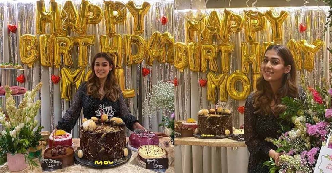 Nayanthara gets the perfect birthday surprise from her brother