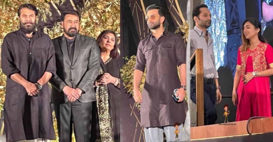 mammootty-mohanlal-wedding-reception