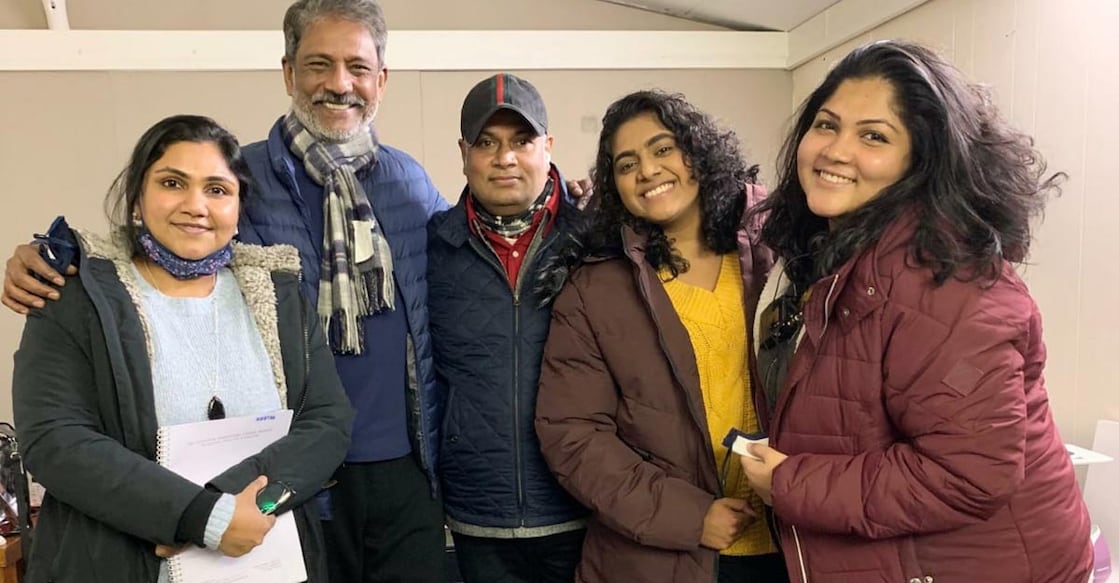 Adil Hussain begins shooting for 'FootPrints On Water' in London