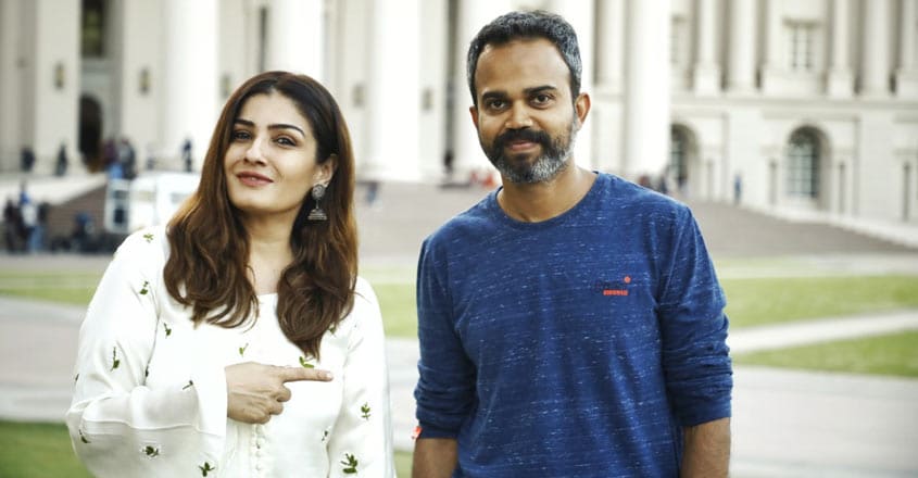 Actress Raveena Tandon is all set to maker her comeback in films with Actress Raveena Tandon is all set to maker her comeback in films with