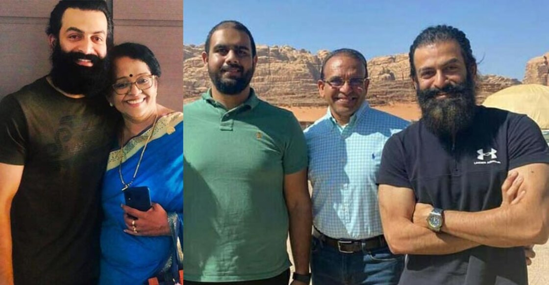 Mallika Sukumaran concerned over son Prithviraj’s well-being in Jordan