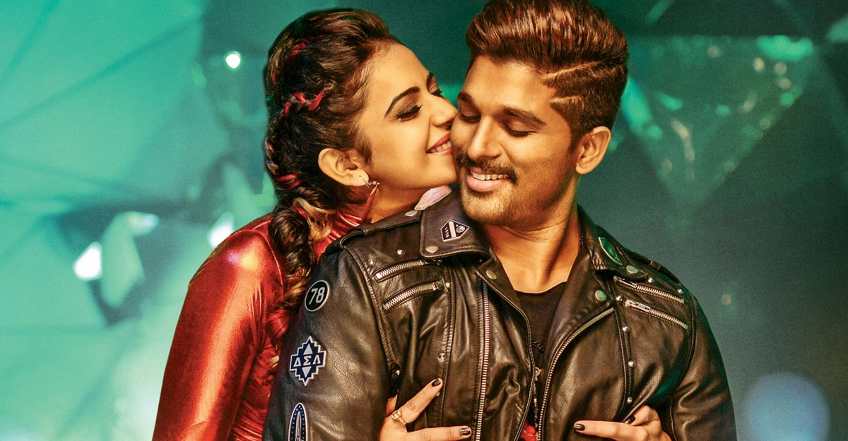 Hyderabad: Stills of Telugu Film Sarrainodu. (Photo: IANS)