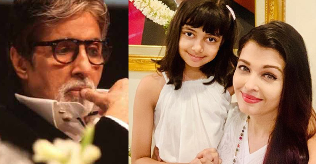 Big B could not hold back tears as Aishwarya, Aaradhya got discharged from  hospital