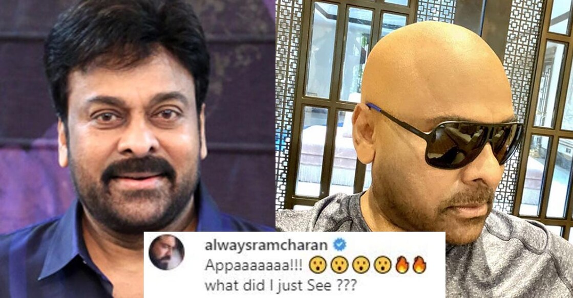 chiranjeevi-new-look-ram-charan-comment