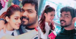 Director Vignesh Shivan celebrates his 35th birthday with girlfriend Nayanthara Director Vignesh Shivan celebrates his 35th birthday with girlfriend Nayanthara