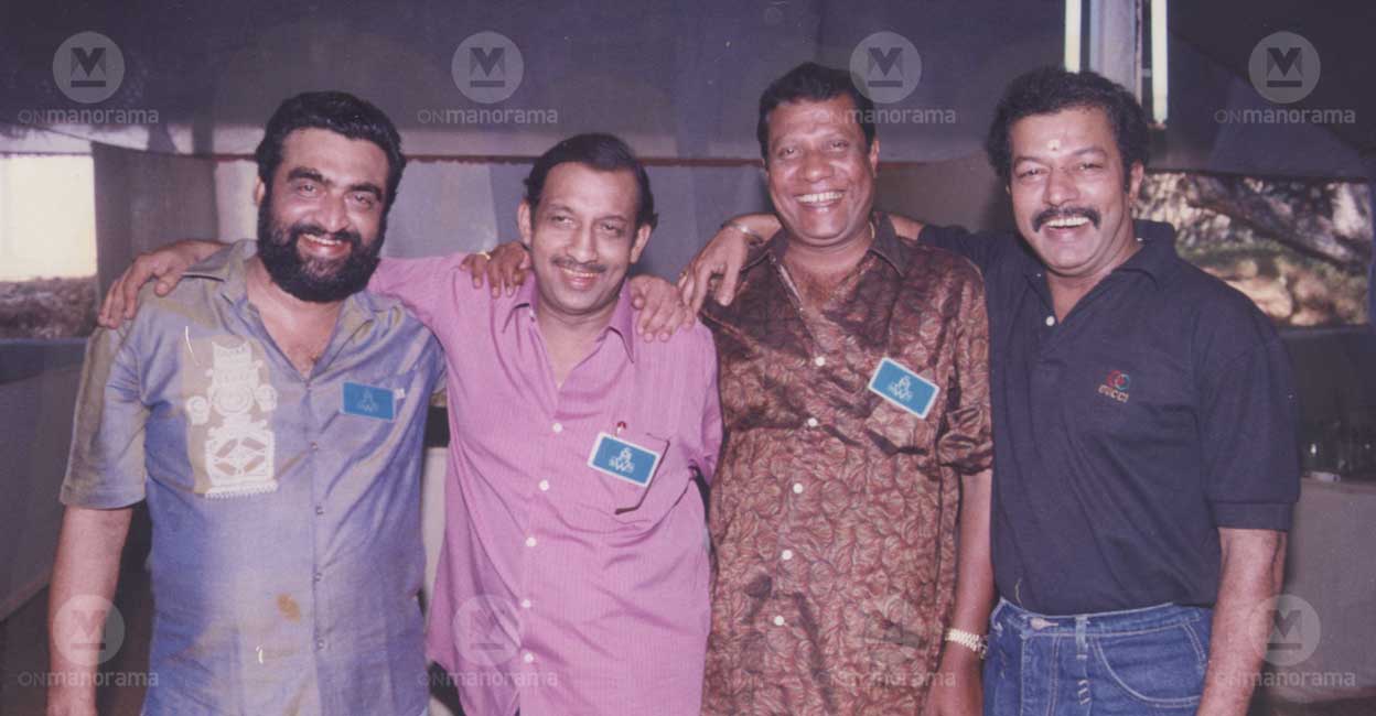Late actors Narendra Prasad, Nedumudi Venu, Rajan P Dev and Murali.