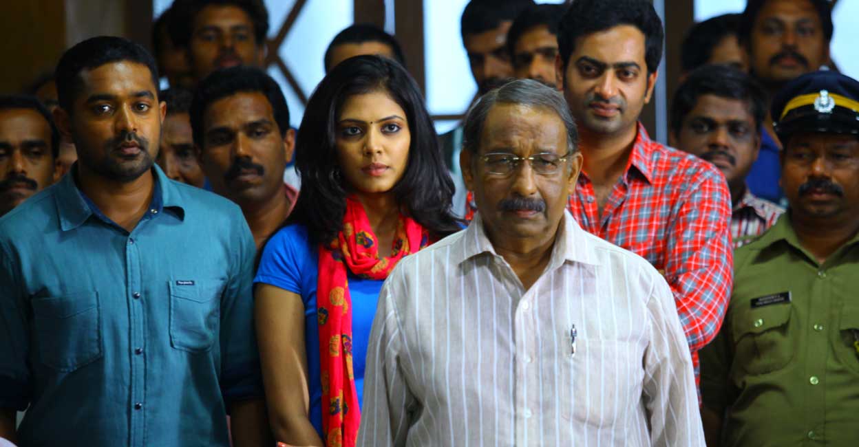 Nedumudi Venu Nedumudi Venu in movie 'Nirnayakam'.