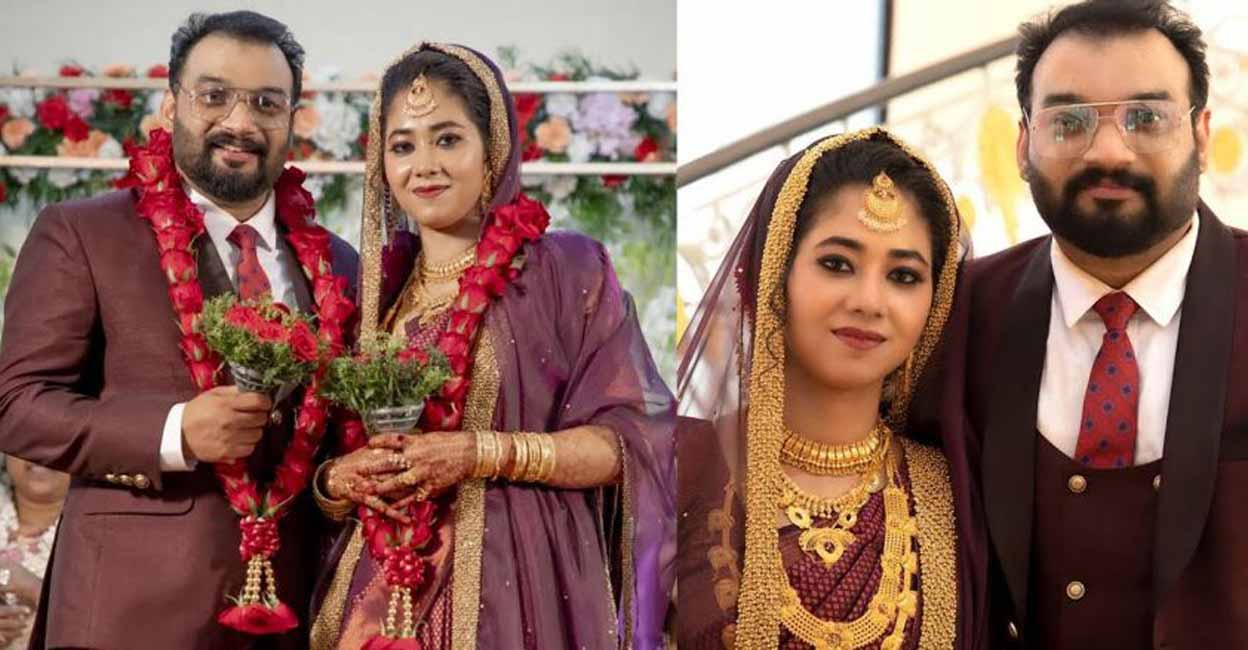 Zinil-Sainudeen-Wedding-c Zinil Sainuddin and Hussaina tied the knot in Kochi