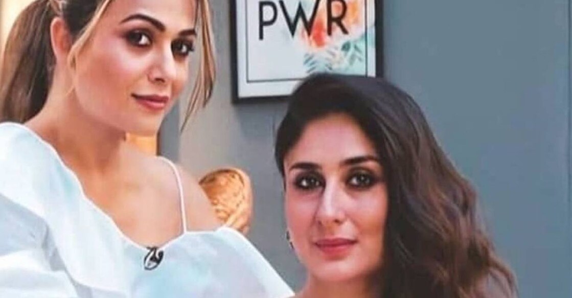 Amrita Arora and Kareena Kapoor. Photo: IANS