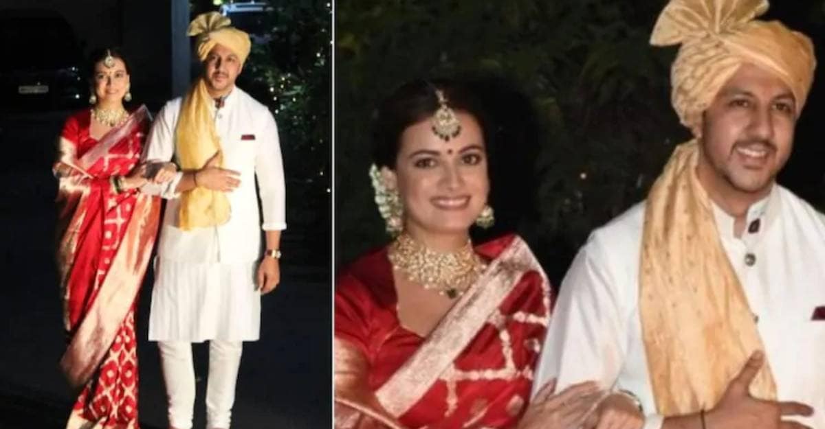 Dia Mirza and Vaibhav Rekhi get married