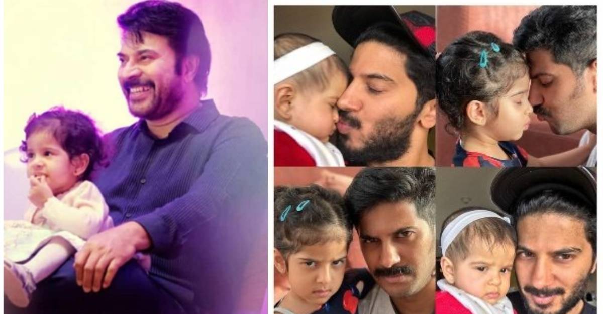 Mammootty posts unseen pic as little Maryam turns 4, Dulquer Salmaan
