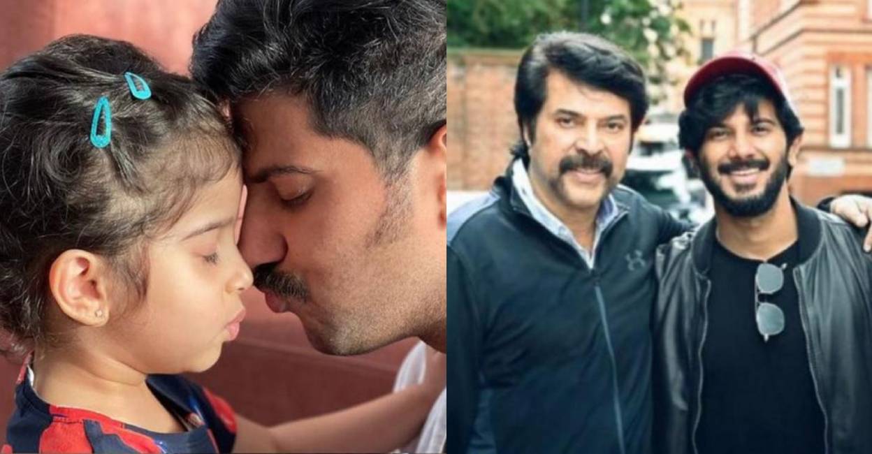 Dulquer Salmaan shares cutest pic of Mammootty with little Maryam