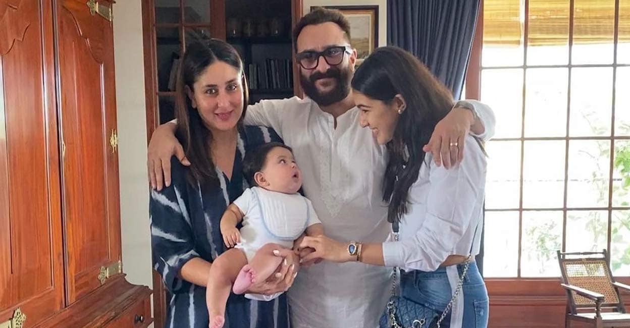 No trolls, just 'likes': Kareena posts little Jeh's pic with Saif, Taimur