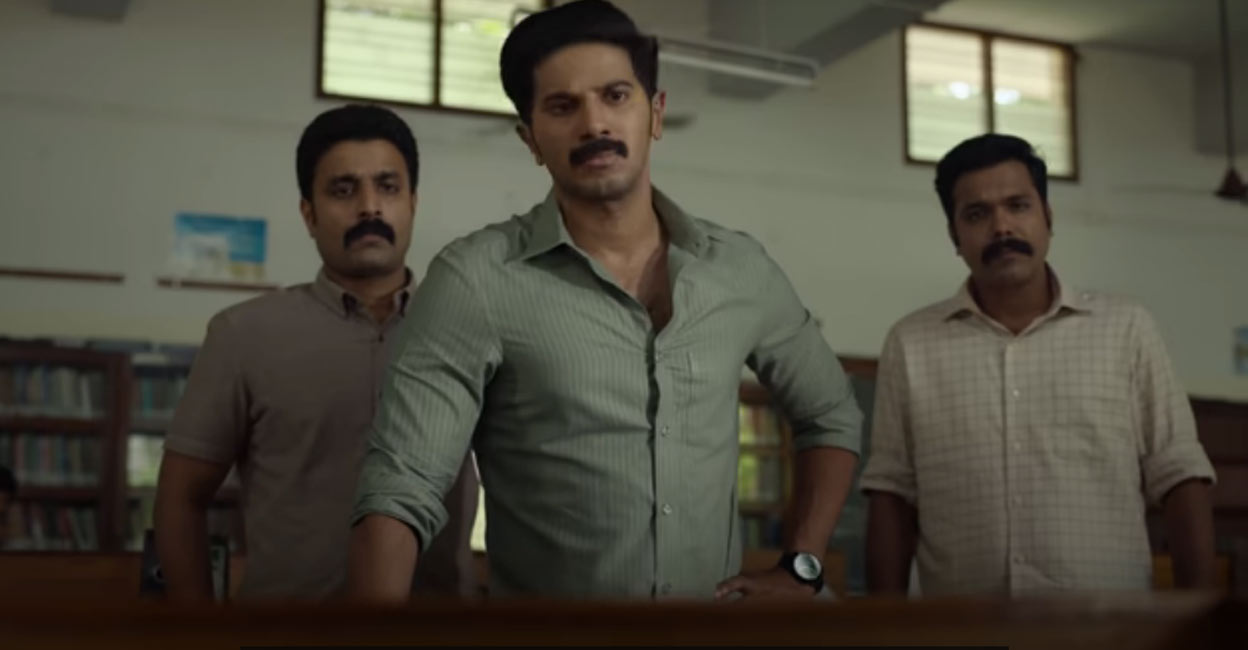 Dulquer Salmaan  plays the lead in 'Salute'