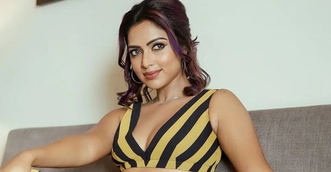 Amala Paul plays the character inspired by yesteryear's Bollywood heroine Parveen Babi in the series, 'Ranjish Hi Sahi'. Photo: IANS