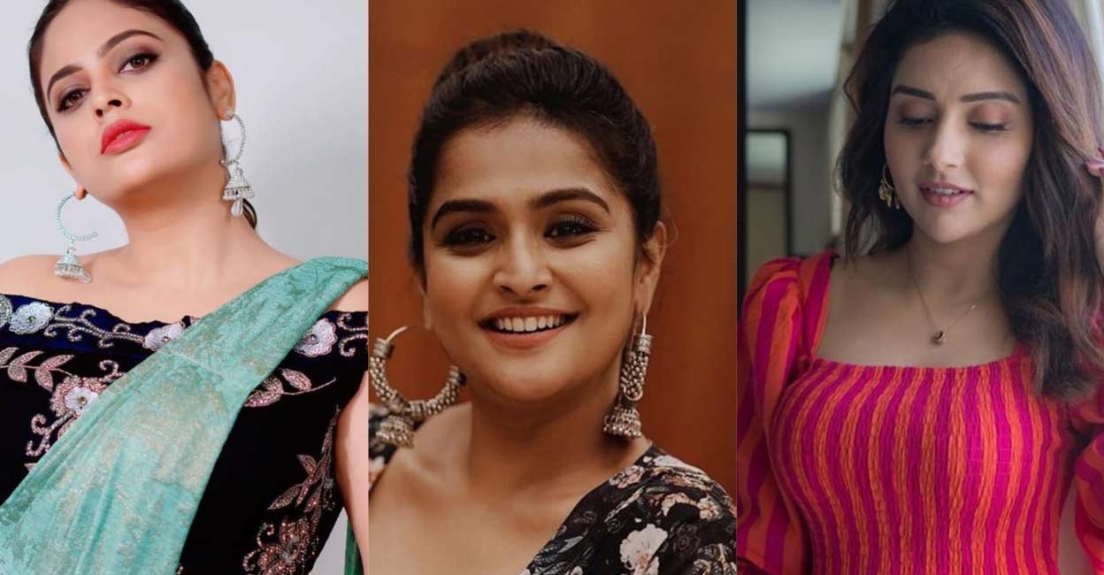 Nandita Swetha, Remya Nambeesan and Mahima Nambiar. Photo: IANS