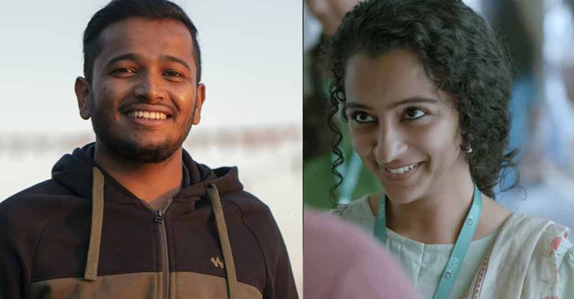 Combo image of Basil Joseph and Darshana Rajendran