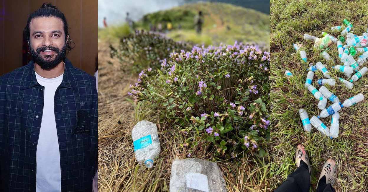 Neelakurinji visits are turning out to be a colossal disaster, the actor wrote. Photo: Instagram | Neeraj Madhav