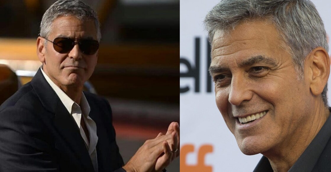 George said his wife Amal's sister had twins but they didn't expect they would also have a twin boy and girl. Photos: Instagram | IANS