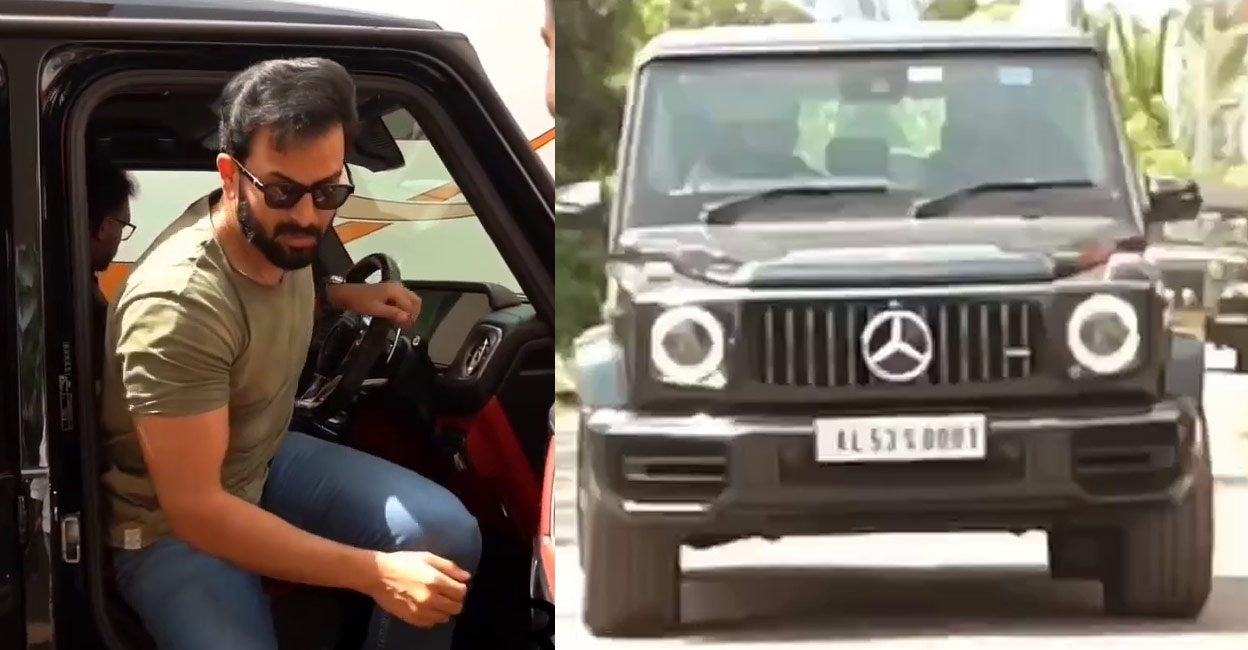 Prithviraj owns many cars like Range Rover, Porsche Cayenne, Mini Cooper, and BMW 7 Series. Photo: Instagram | Royal Drive