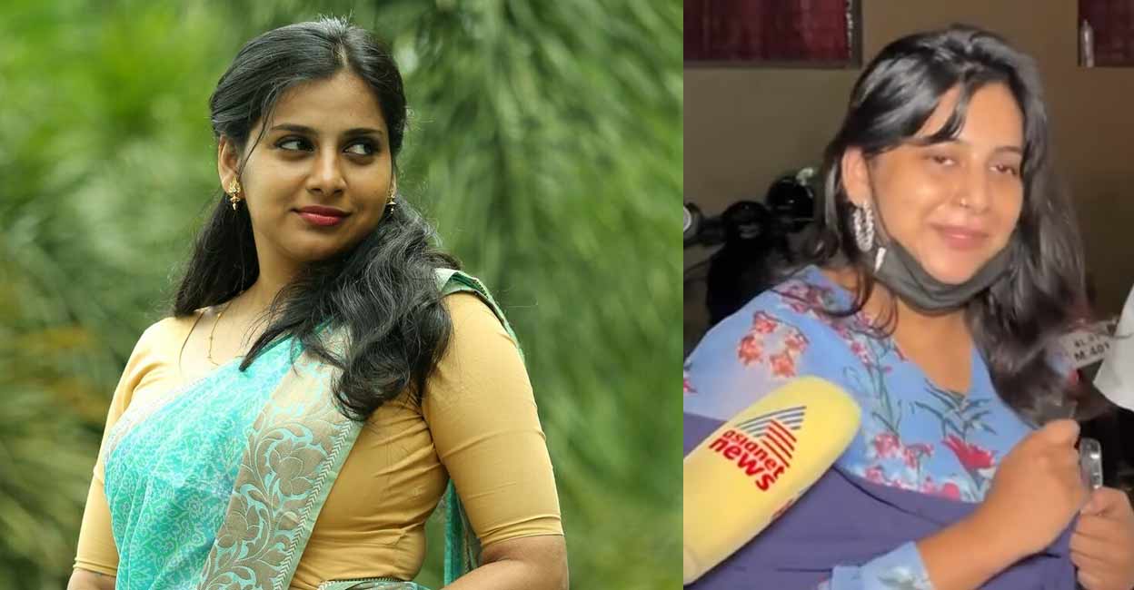 Anna Rajan had shot to fame with the movie 'Angamaly Diaries'. Photo: Manorama News