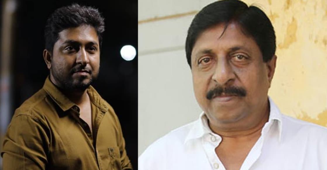 Vineeth says that he and his father will share screen space in the film. File photos