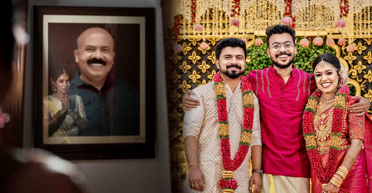 Kottayam Pradeep's daughter Pradeep’s son Vishnu organised the wedding which was attended by several people from the film industry. Photo: Facebook
