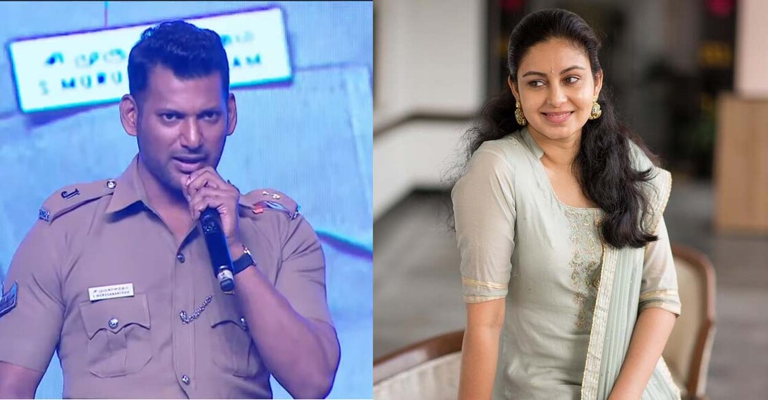 There have been rumours that Vishal will be getting married to Abhinaya. Photo: Video still | Instagram