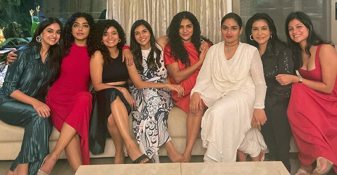 Actress Radhika who was a sensation in the 1980s and 1990s was also present. Photos: Instagram