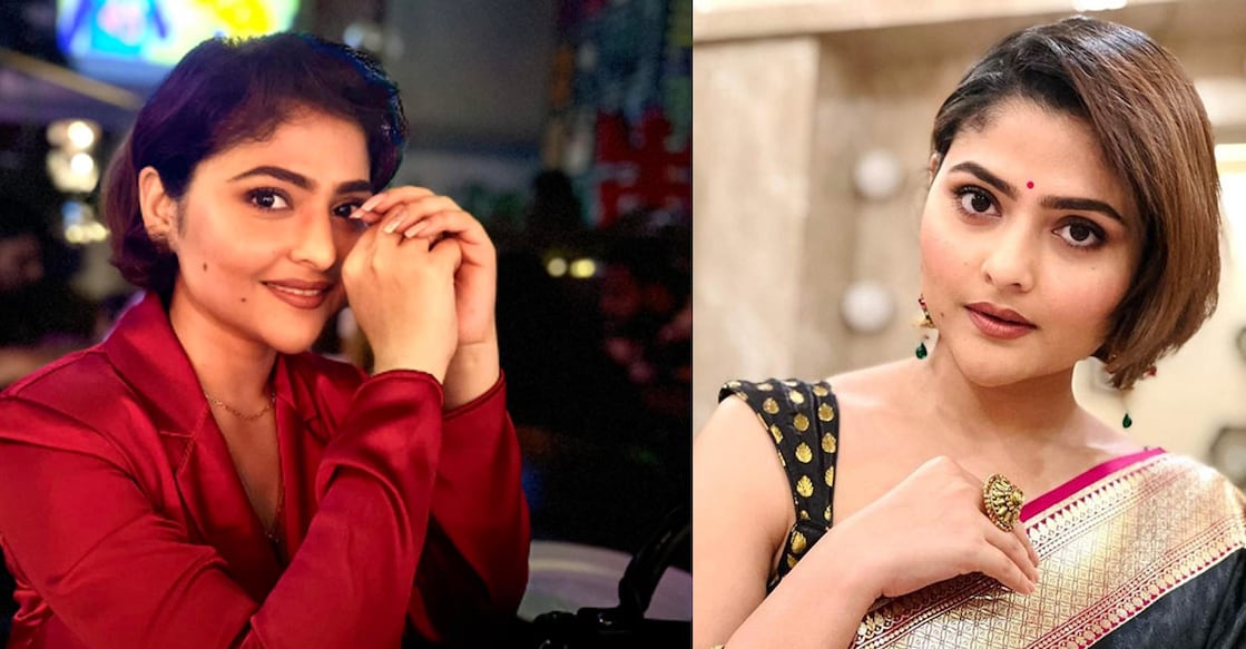 Aindrila made her screen debut with 'Jhumur', and later acted in 'Jibon Jyoti' and 'Jiyon Kathi'. Photos: Facebook | Aindrilla Sharma