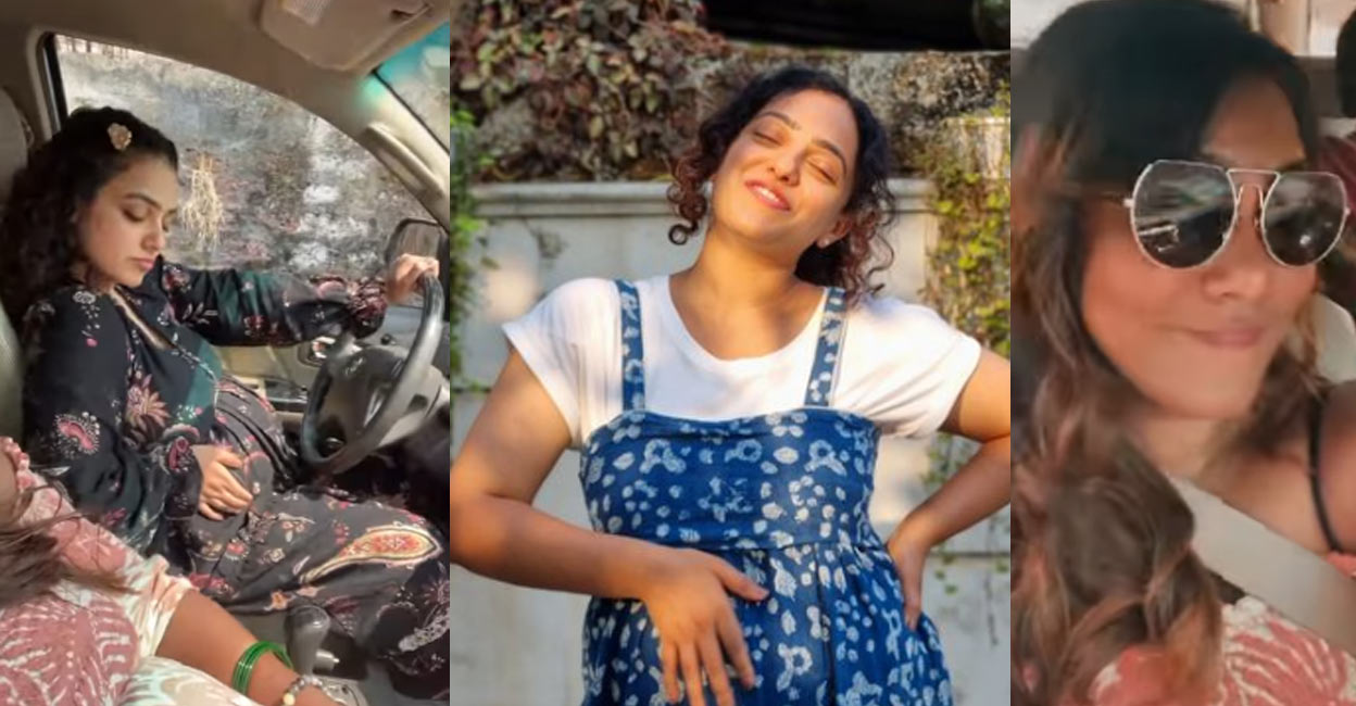 Sayanora, Nithya Menen The film's shoot was wrapped up in 12 days. Photo: Instagram | Nithya Menen
