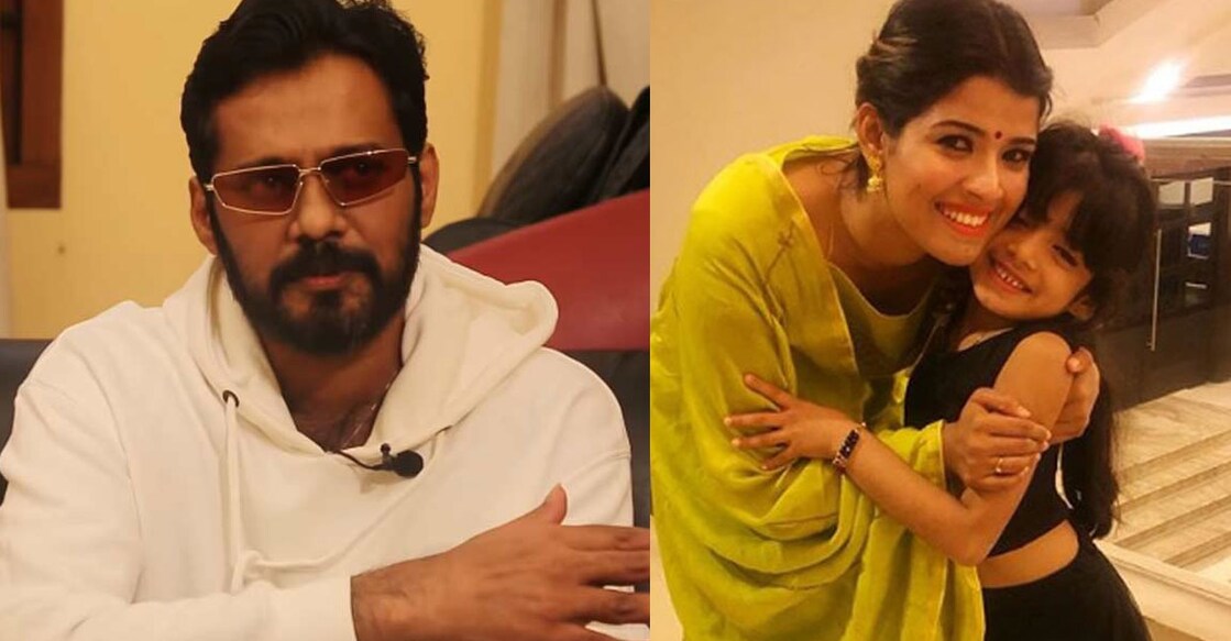Amritha and Bala have a 10-year-old daughter together. File photos: Instagram