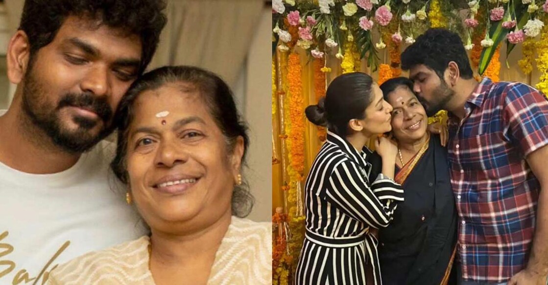 Nayanthara and her mother-in-law seem to share a very good bond. Photo: Manorama