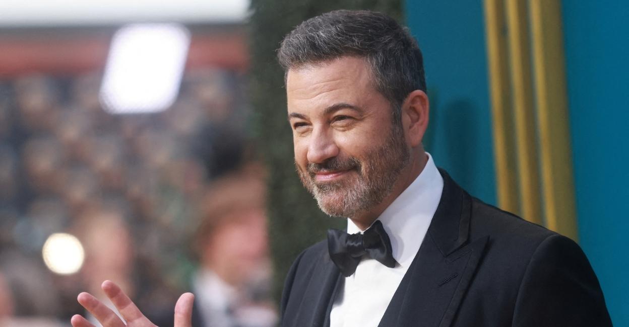 Jimmy Kimmel arrives at the 74th Primetime Emmy Awards held at the Microsoft Theater in Los Angeles, US, September 12, 2022. File Photo: Reuters/Aude Guerrucci