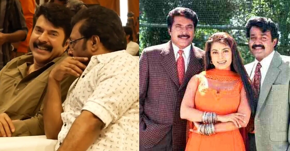 Mammootty and Mohanlal played the lead in the movie. Photo: Video still