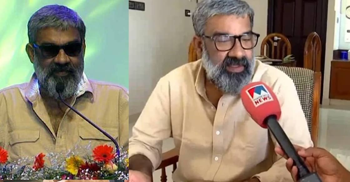Ranjith is the chairman of Chalachithra Academy. Photos: Manorama News