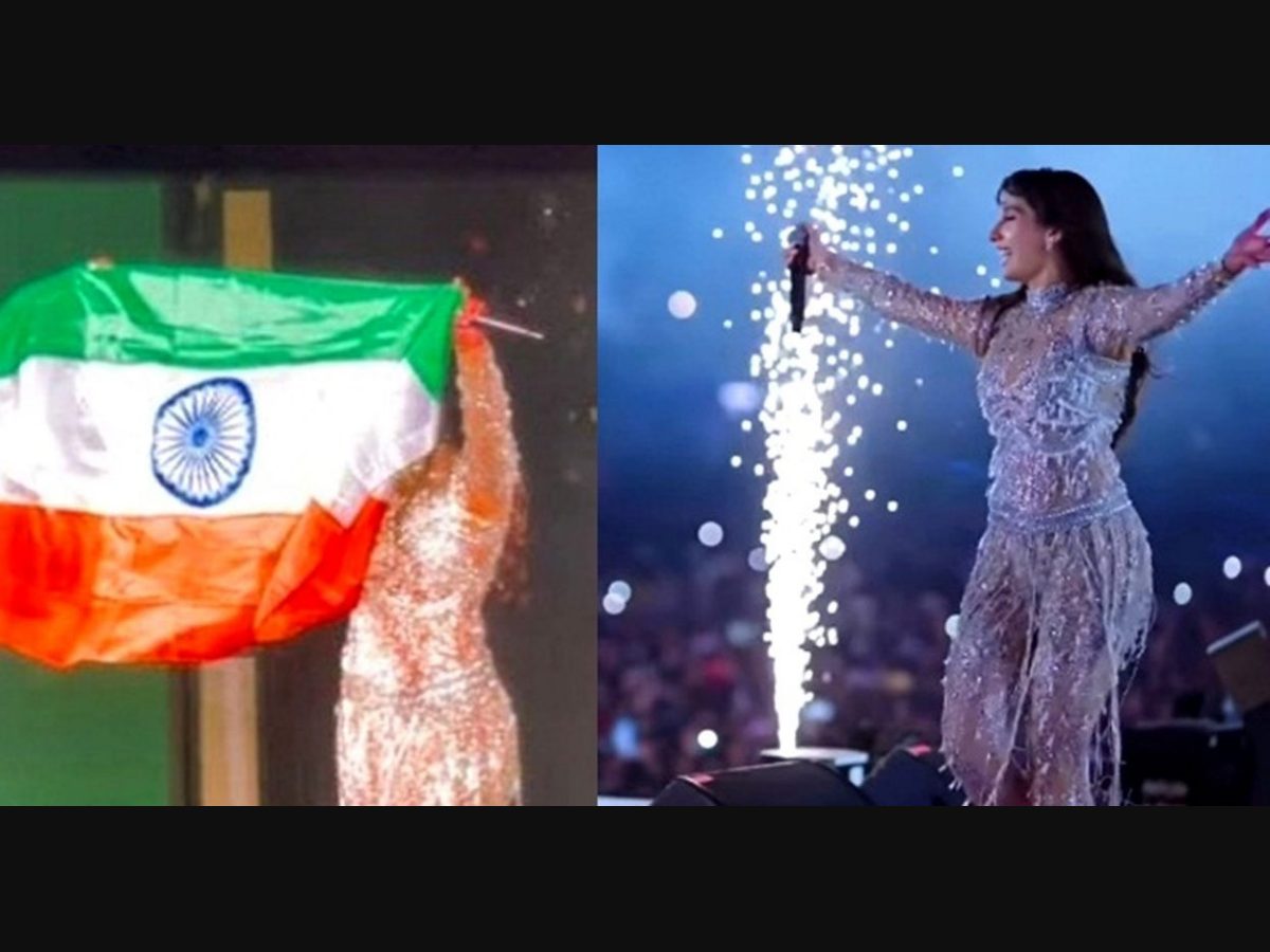 nora fatehi: FIFA Fanfest Qatar 2022: Did Nora Fatehi disrespect the Indian  flag during her show?