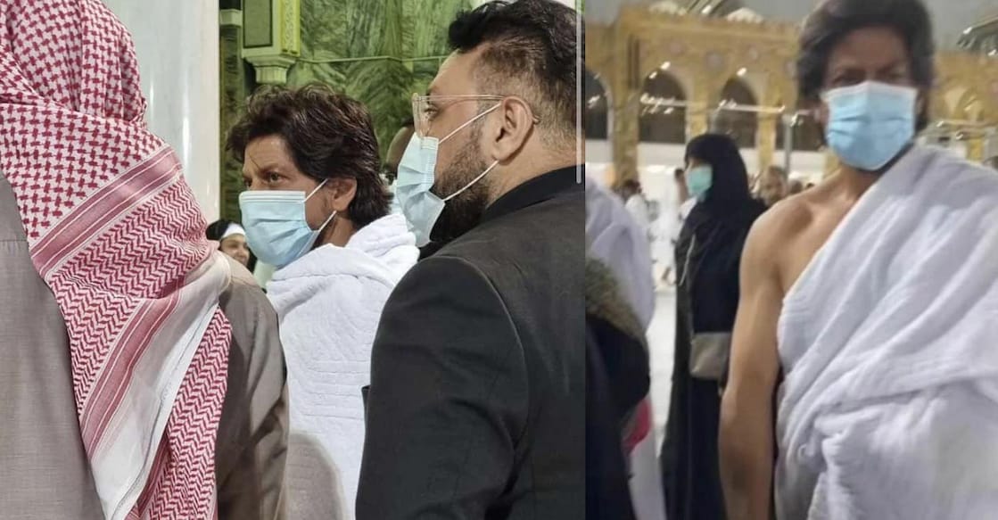 Shah Rukh was in Saudia Arabi for the shoot of 'Dunki'. Photos: Twitter