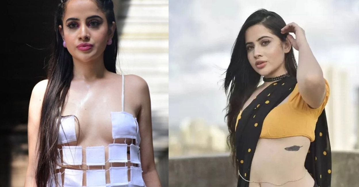 Uorfi Javed's fashion choices have always been questioned on social media. Photos: Instagaram | uorfi_javed_official