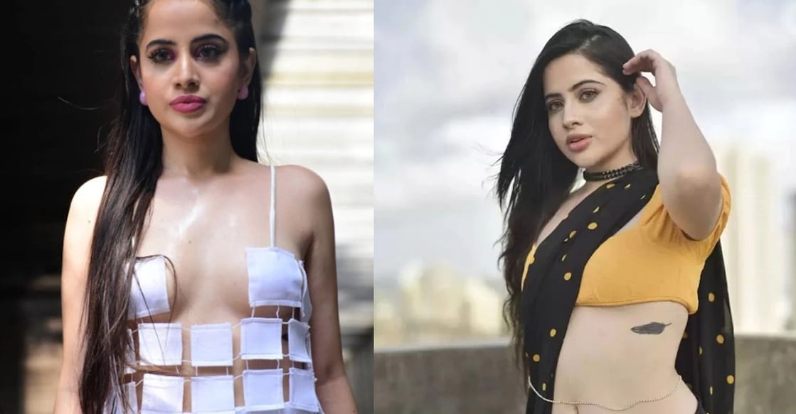 Uorfi Javed's fashion choices have always been questioned on social media. Photos: Instagaram | uorfi_javed_official