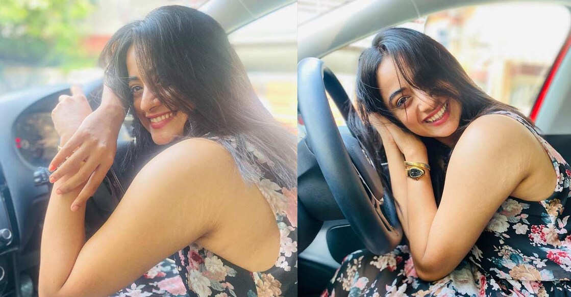 Namitha Pramod recently shared a post about her wrinkles. Photos: Instagram