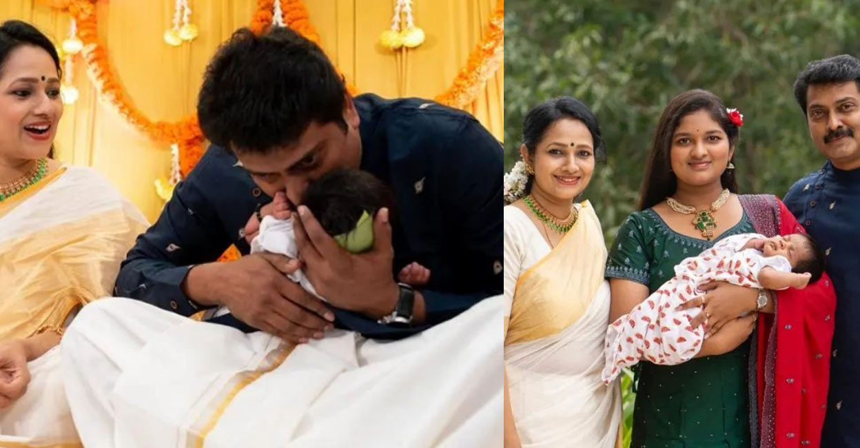 Narain, wife Narain and wife were blessed with their second child after 15 years of marriage. Photos: Instagram | narainraam