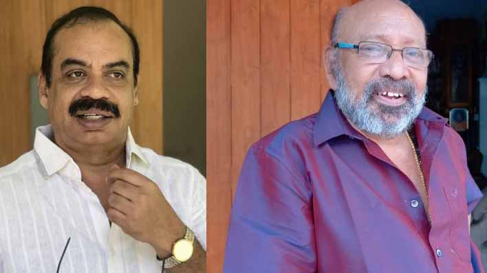 Combo image of Kochu Preman (R) and Sathyan Anthikad